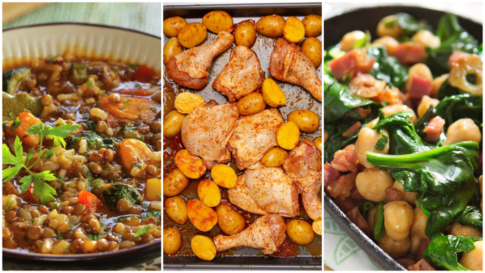 Tres recetas calientes, rendidoras y llenas de prote�nas para disfrutar el oto�o sin complicarte.