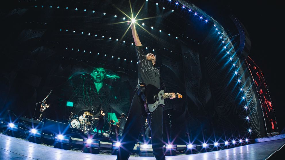 No Te Va Gustar present� "Florece en el caos" ante casi 30 mil personas en Ferro