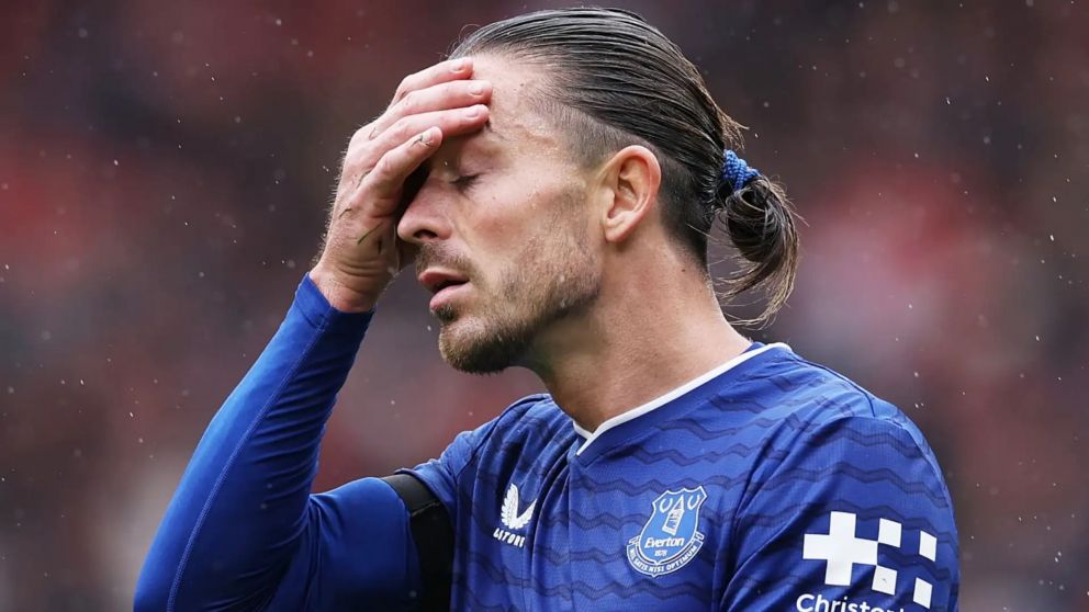 Jack Grealish, nuevamente en problemas.