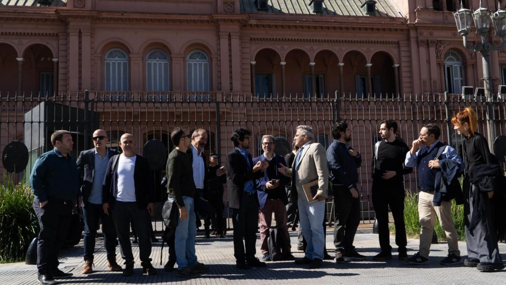 El Gobierno cerr� de manera temporal la sala de periodistas en Casa Rosada.