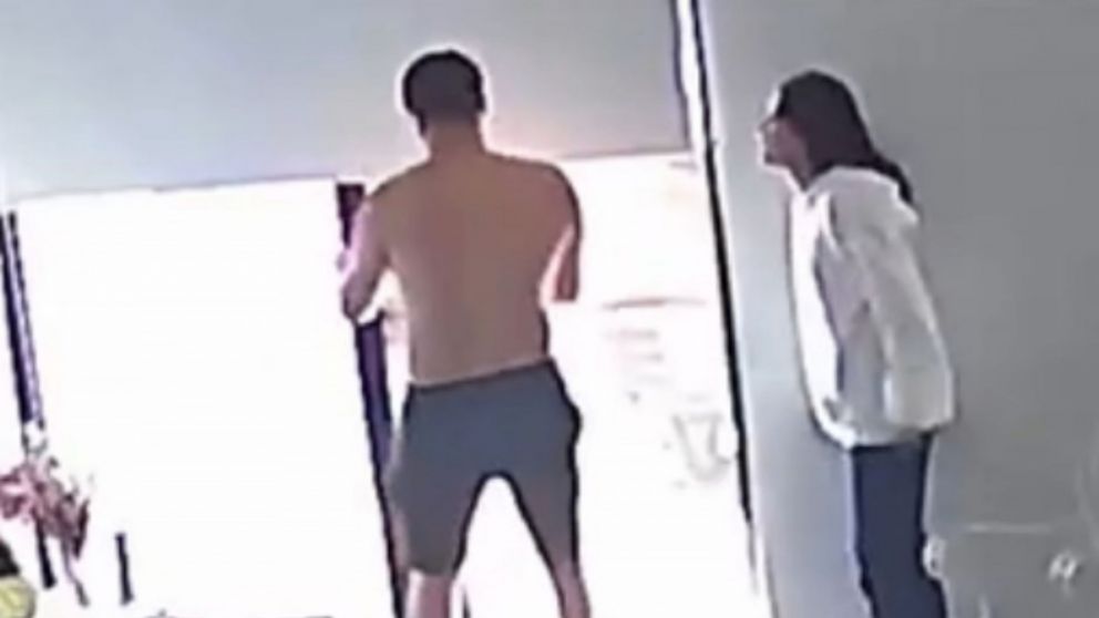 La mujer compartió las imágenes de la brutal agresión.