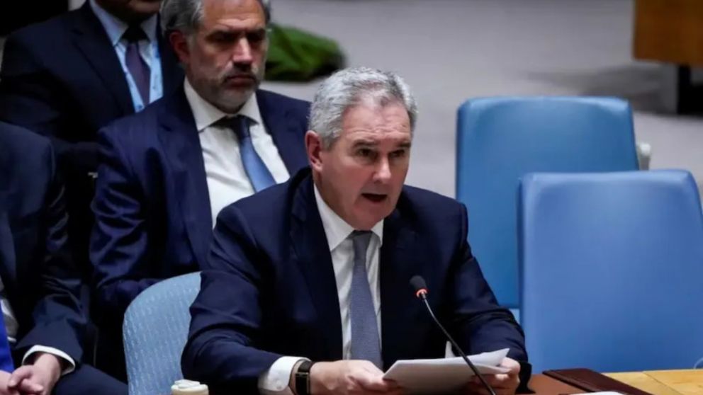 El canciller argentino Pablo Quirno condenó ante la ONU a Irán por el cierre del estrecho de Ormuz.