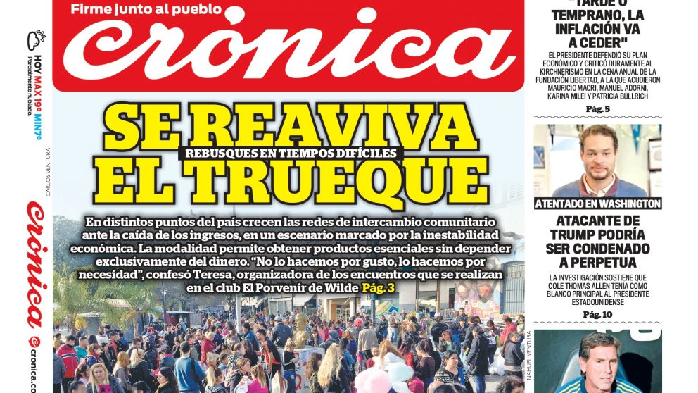 Las tapas del martes 28 de abril de 2026.