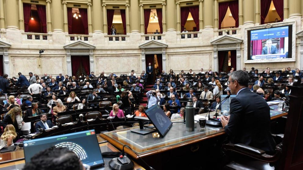 La Cámara de Diputados se prepara para recibir a Martín Menem.