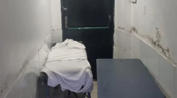 Así era una de las habitaciones de la clínica Santa María, donde se realizaban los abortos.