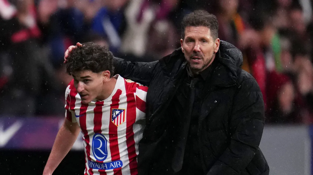 El entrenador del Colchonero fue consultado sobre la posibilidad de que la Araña deje el club una vez finalizada la temporada.