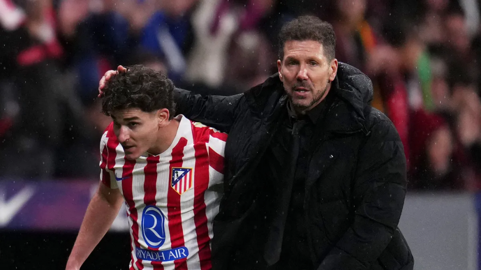 El entrenador del Colchonero fue consultado sobre la posibilidad de que la Araña deje el club una vez finalizada la temporada.