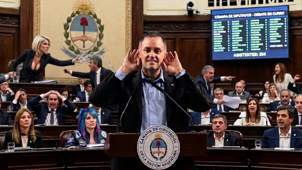 La puesta en escena que preparan para Adorni en el Congreso