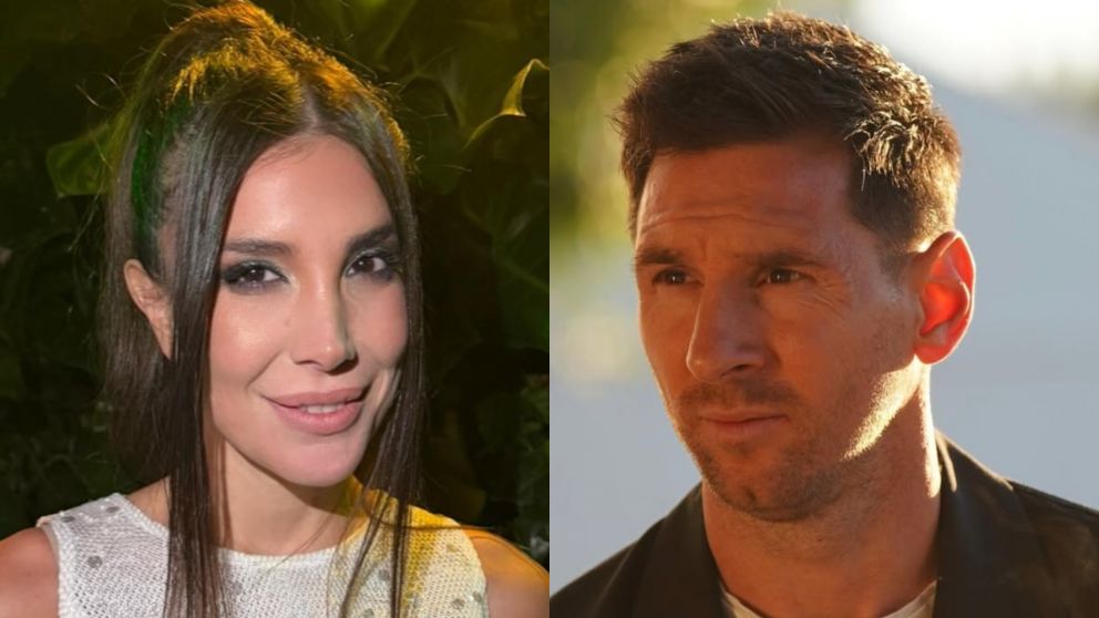 Andrea Rinc�n y Lionel Messi. (Foto: Instagram/ @andrearincon_top y @leomessi).