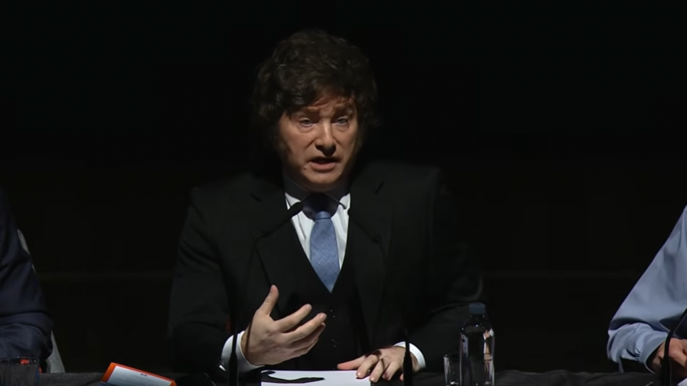 Curiosidades del rating: Javier Milei no lleg� ni al punto de rating en la cena de la Fundaci�n Libertad.