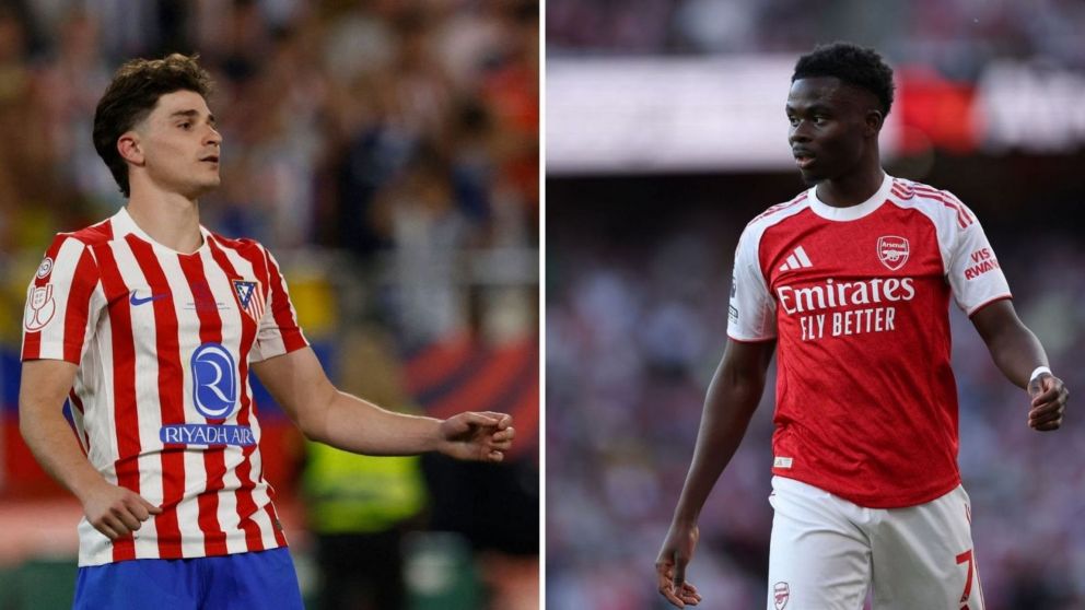 Julián Álvarez intentará guiar al Atlético de Madrid ante Arsenal por semifinales de la Champions League.