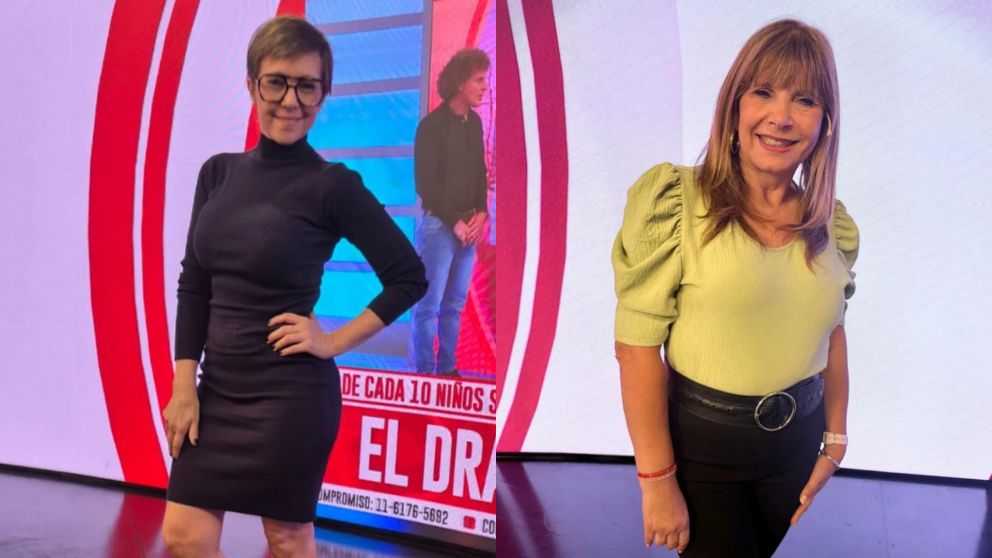 Lorena Toso y Liliana Caruso: imponen su estilo en la pantalla de Cr�nica TV.