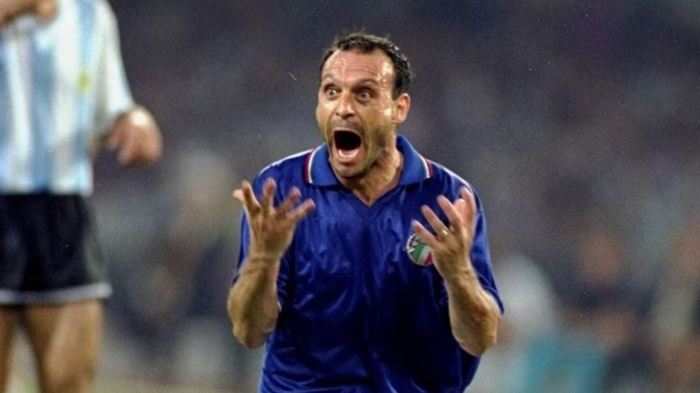 Salvatore Schillaci, el héroe menos pensado de Italia en el Mundial ‘90.