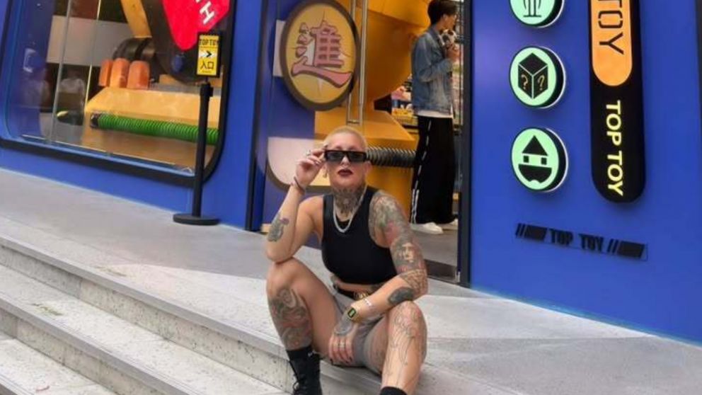 Furia Scaglione en Shanghai: el verdadero motivo detras de su viaje al continente Asi�tico