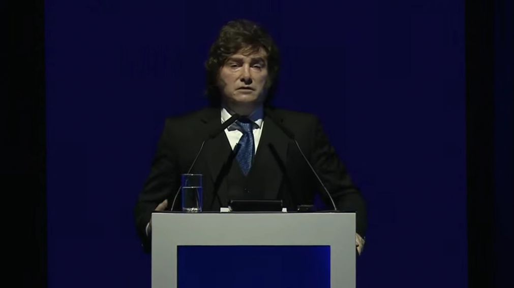 Javier Milei dio un discurso en Expo EFI: "Hay que poner los resultados en una perspectiva histórica".