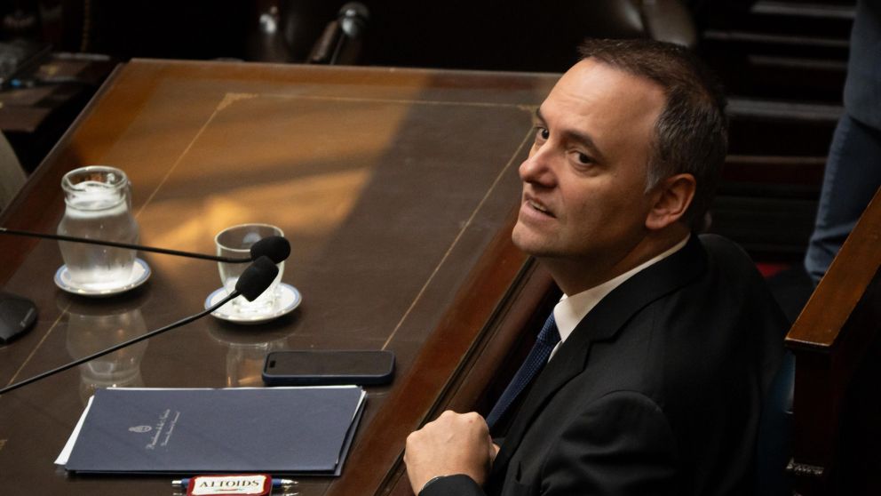 Adorni en el Congreso: respondi� sin responder sobre sus viajes, su patrimonio y el v�nculo con Grandio