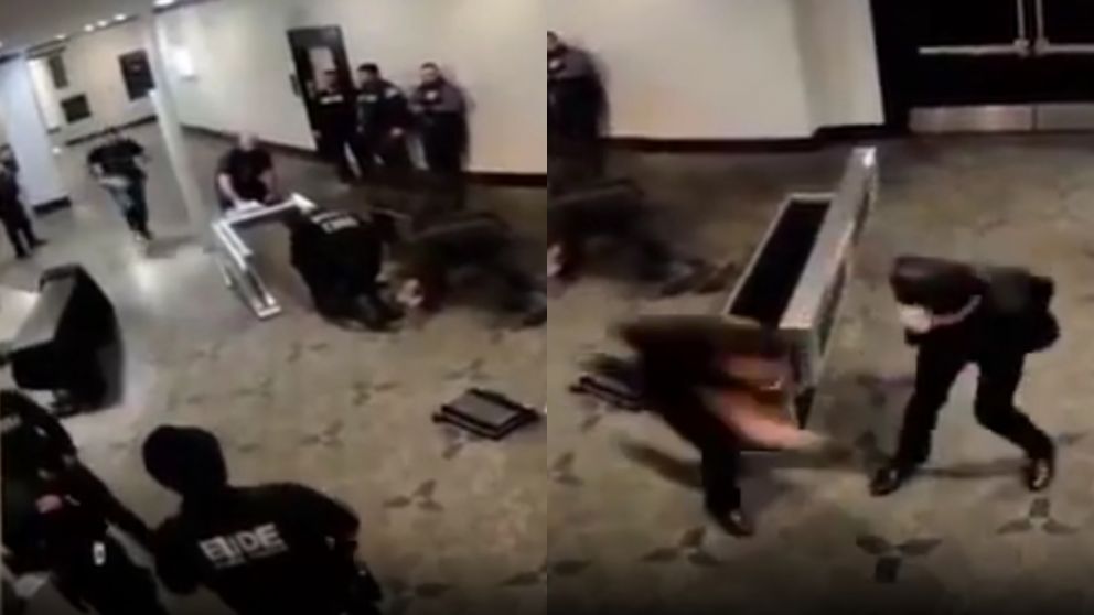 Nuevas im�genes revelan fallas de seguridad y fuego cruzado en el intento de ataque contra Trump