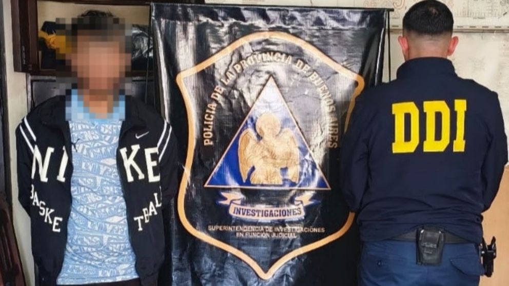 Uno de los acusados detenidos.