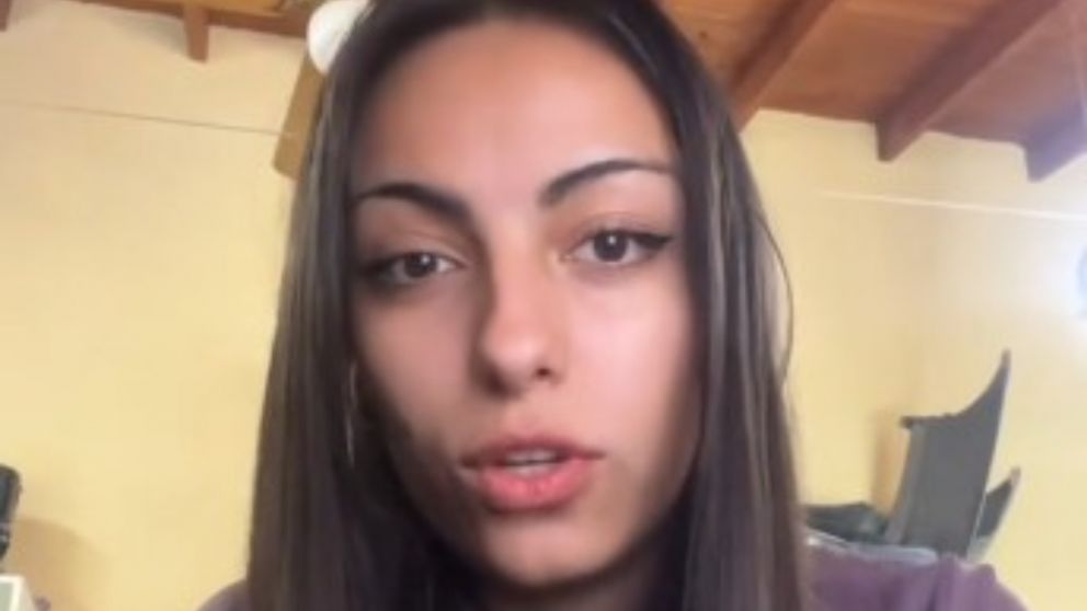 La joven coment� la dif�cil situaci�n que le toc� vivir en el hecho ocurrido el lunes 6 de abril (Captura de video).