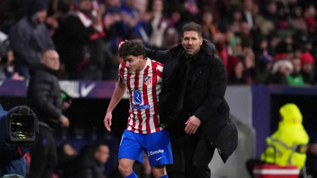 Simeone espera contar con Julián Álvarez para el partido de vuelta ante Arsenal.