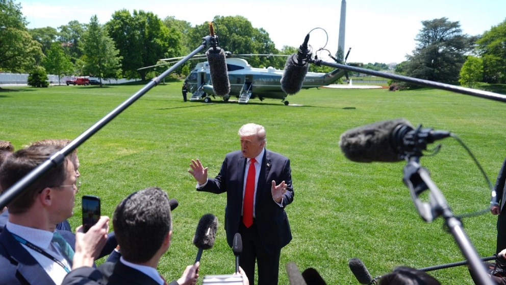 Trump advirtió que las negociaciones con Irán "no están llegando"
