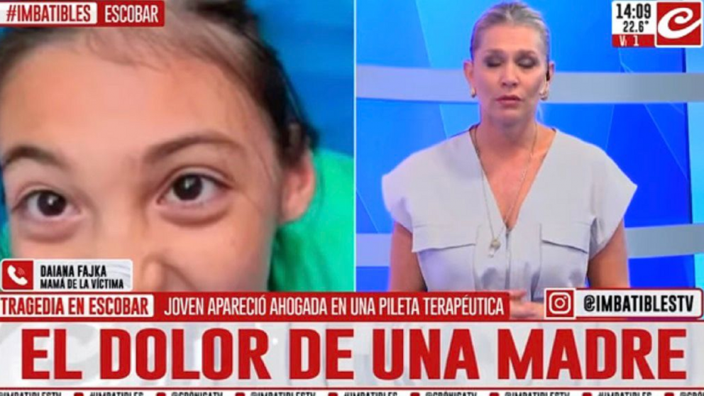 La mam� habl� con Cr�nica