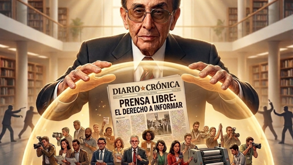 Libertad de prensa o democracia desmedrada.