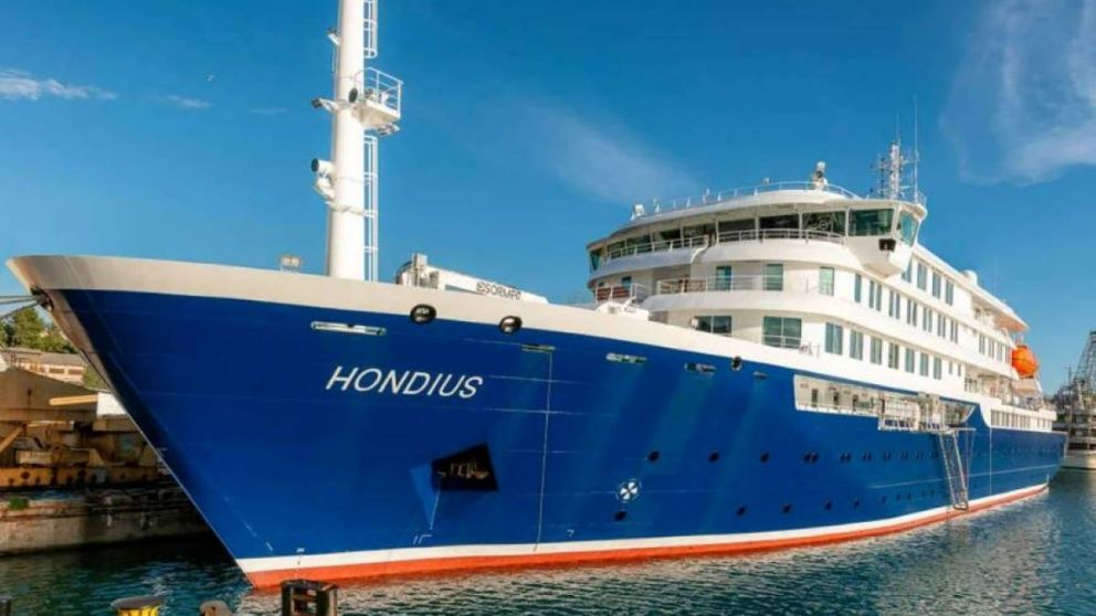El hecho ocurri� en el buque MV Hondius que parti� de Ushuaia rumbo a Cabo Verde.