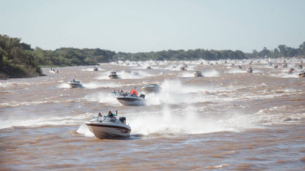 La Fiesta Nacional del Surub�, en Goya, Corrientes, fue una de las atracciones del fin de semana largo.