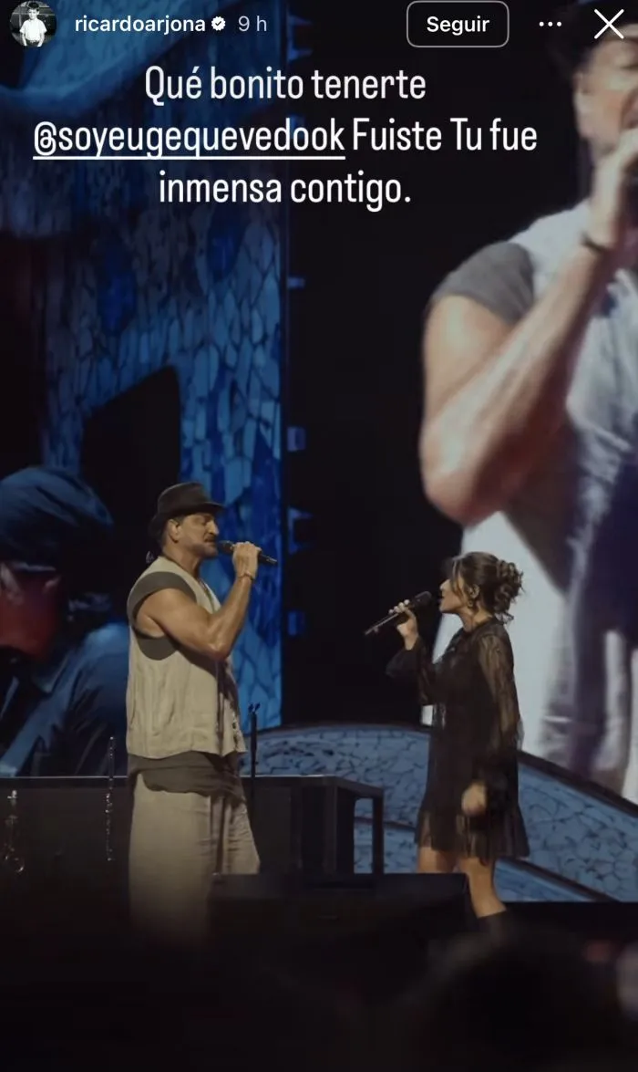  Con más de dos horas de show, Ricardo Arjona volvió a emocionar al público argentino 