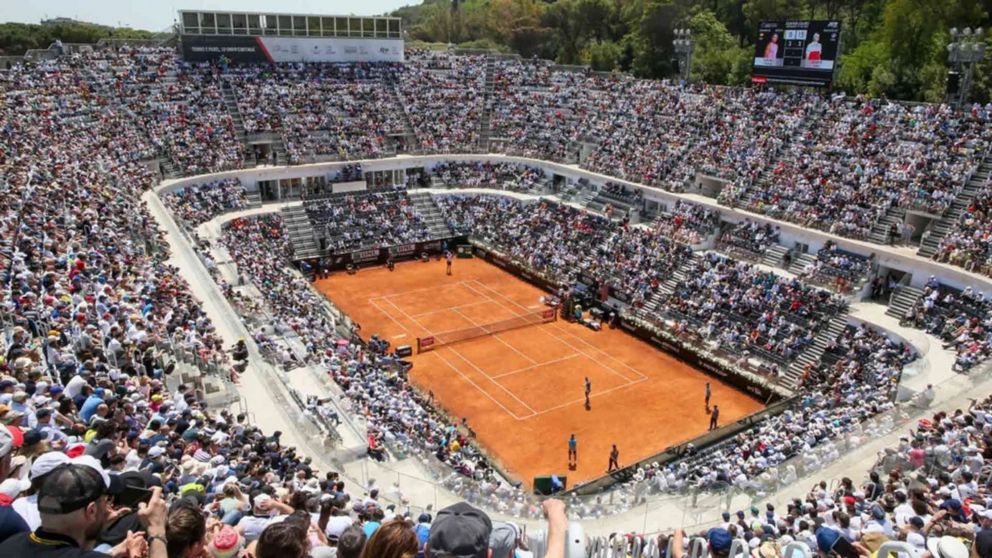 Se viene el Masters 1000 de Roma con participación argenta.