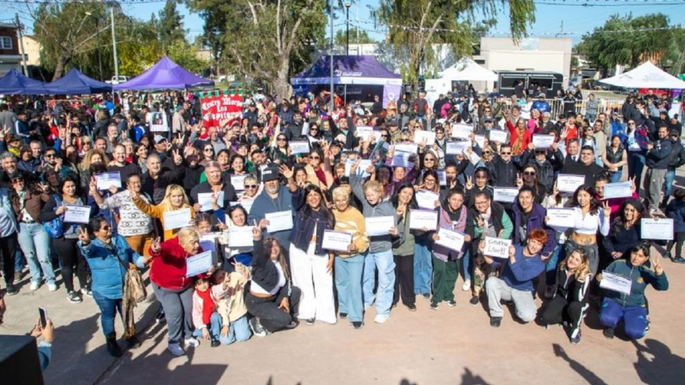 La Matera celebró con esperanza: vuelven obras claves en el barrio