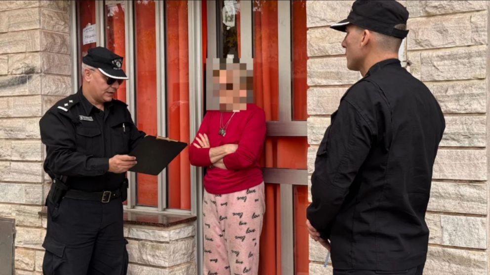 La abuela multada por las amenazas de su nieto.