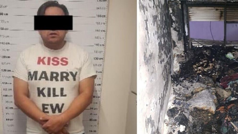 Dictaron prisión preventiva para el hombre que incendió su vivienda con su familia adentro (Imagen NA).