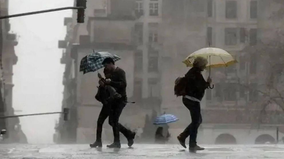 Clima: hay alertas naranja y amarilla por tormentas, lluvias y vientos en varias provincias (Imagen ilustrativa).