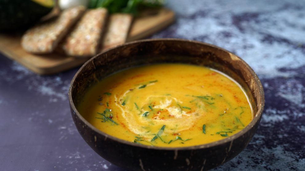 En pocos pasos se puede preparar una sopa crema de zapallo bien suave, equilibrada y con ese gustito casero.