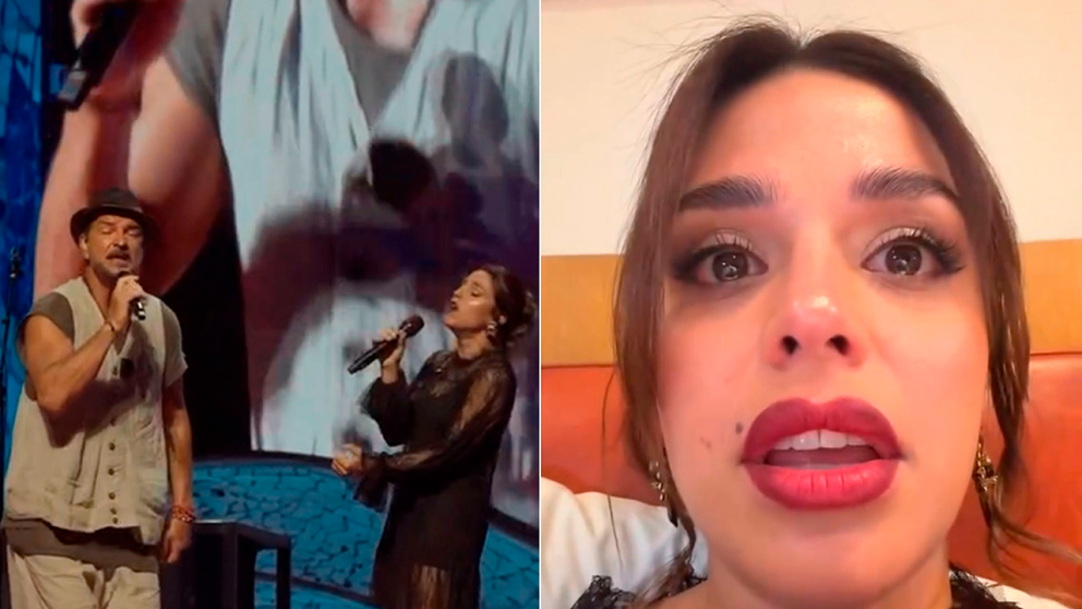 La angustia de Eugenia Quevedo tras cantar con Ricardo Arjona: "La estoy pasando pésimo"