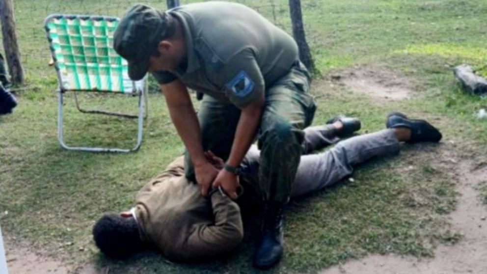 El padre del ni�o fue detenido (Gentileza El Libertador de Corrientes).