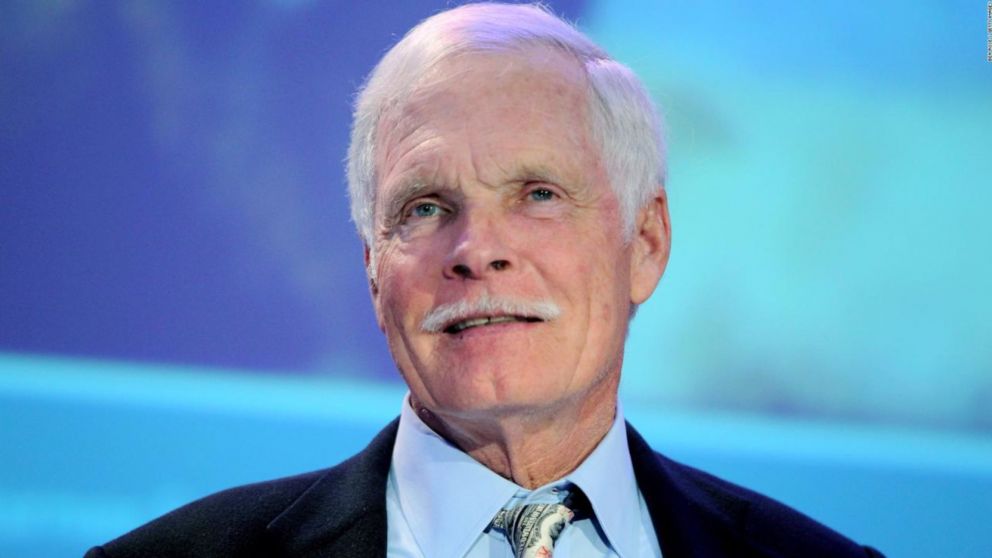 Ted Turner murió este miércoles a los 87 años (Archivo).