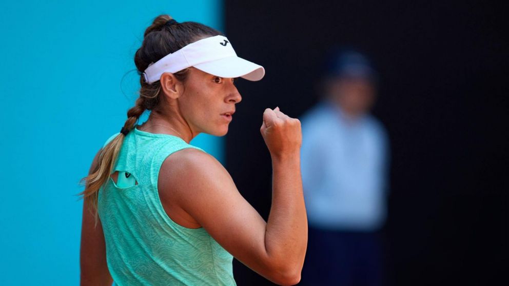 Solana Sierra avanza en el WTA 1000 de Roma.