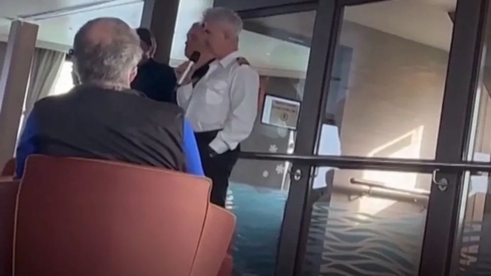 Las im�genes del momento en que el comandante del MV Hondius comunic� la triste noticia se viralizaron en las �ltimas horas.