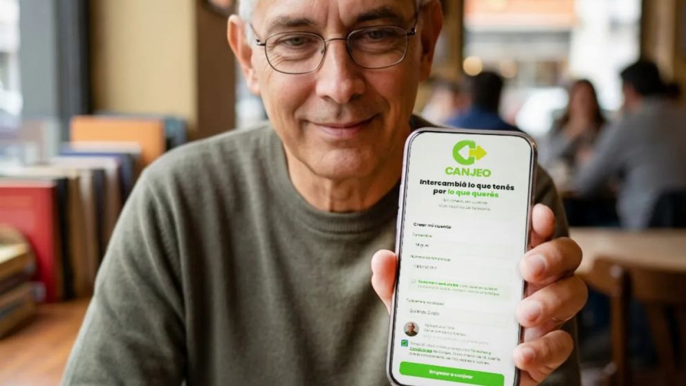 Un jubilado de Quilmes creó una app para intercambiar objetos sin plata: de qué se trata