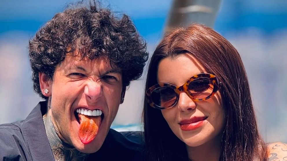 Charlotte y Alex Caniggia, alejados de los escándalos y con vida familiar: uno en Bali y el otro feliz con su hija.