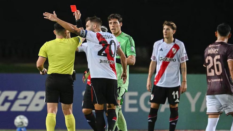 River tomó una drástica decisión por la expulsión de Santiago Beltrán ante Carabobo