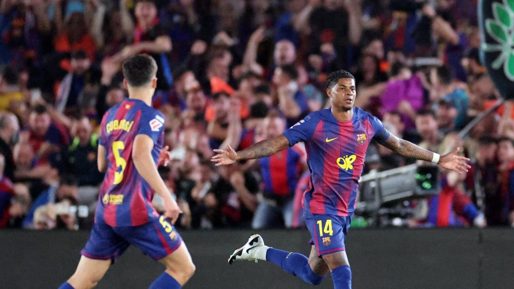 Marcus Rashford convirtió un golazo de tiro libre.