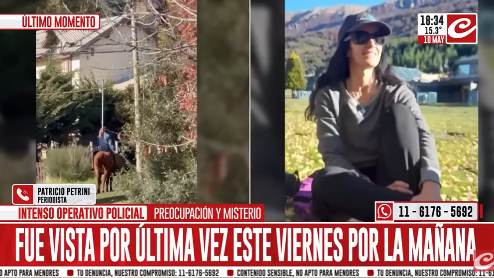 Anal�a Conte fue vista por �ltima vez el viernes.