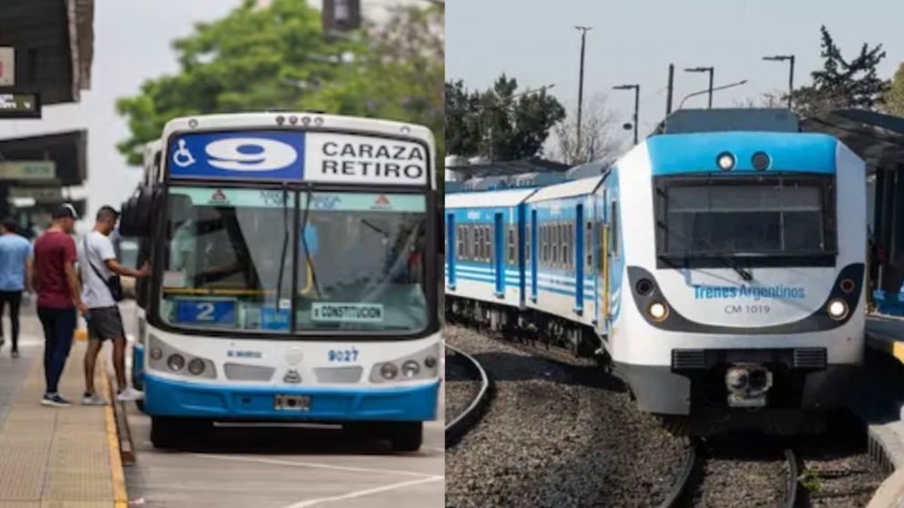 El esquema prevé subas escalonadas entre este mes y septiembre en boleto de colectivos y trenes (Archivo).