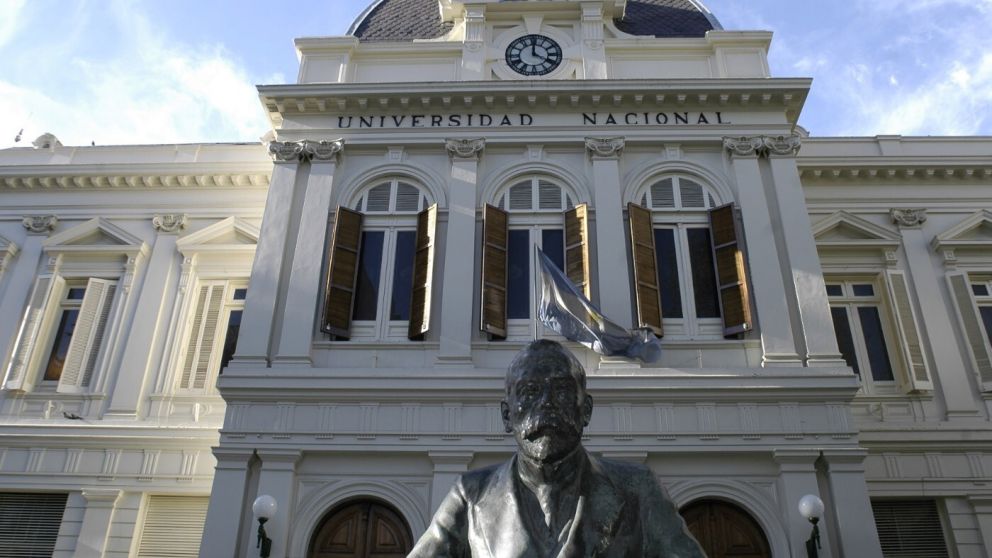 La Universidad Nacional de La Plata, una de las m�s afectadas por el recorte presupuestario.