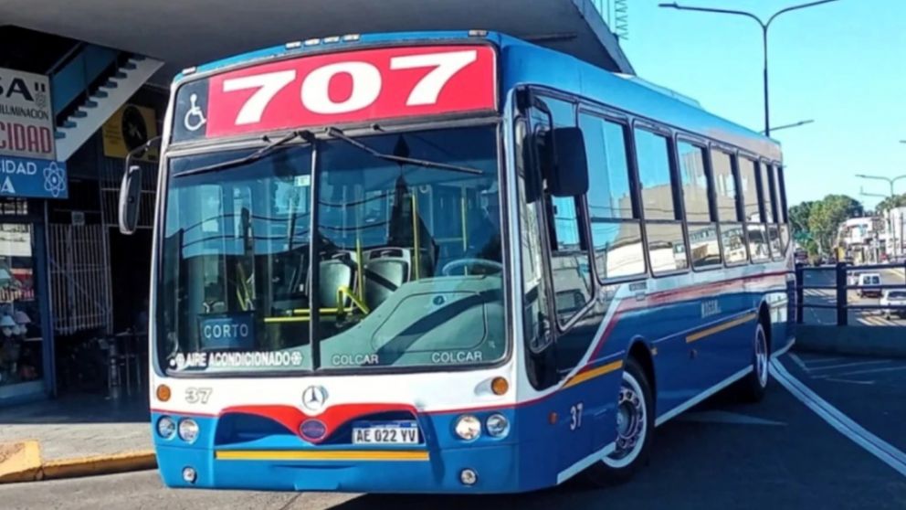 El recorrido de la línea 707 atraviesa los partidos de San Isidero y Viecente López, en el norte del Gran Buenos Aires.