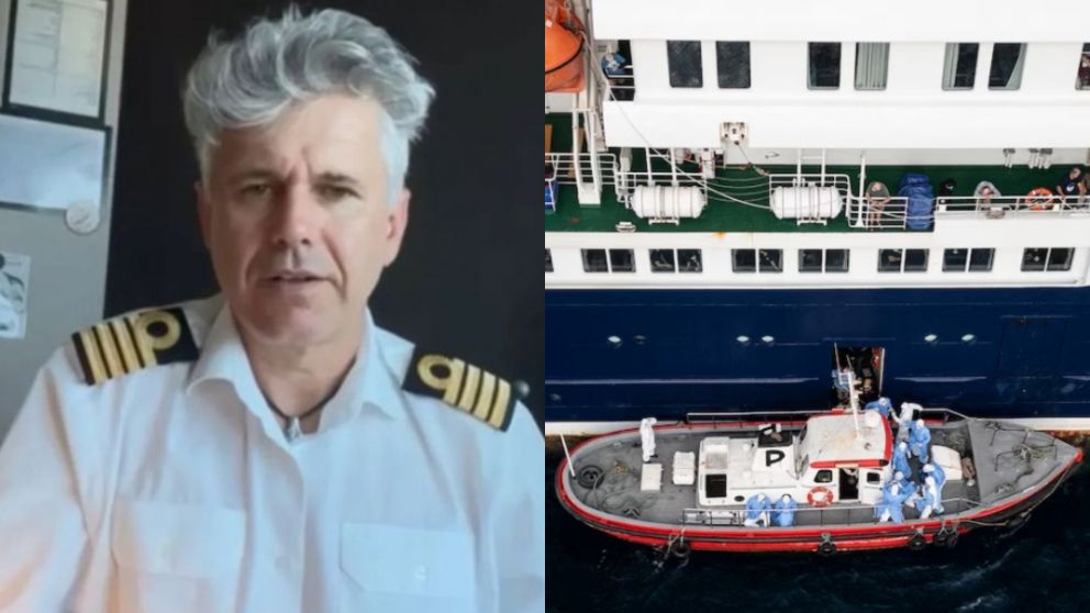 El capitán Jan Dobrogowski y un operativo de evacuación de tres infectados con hantavirus que se había realizado frente a las costas de Cabo Verde.